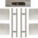 Round form hinges, bar handles and roller catcher +£163.64